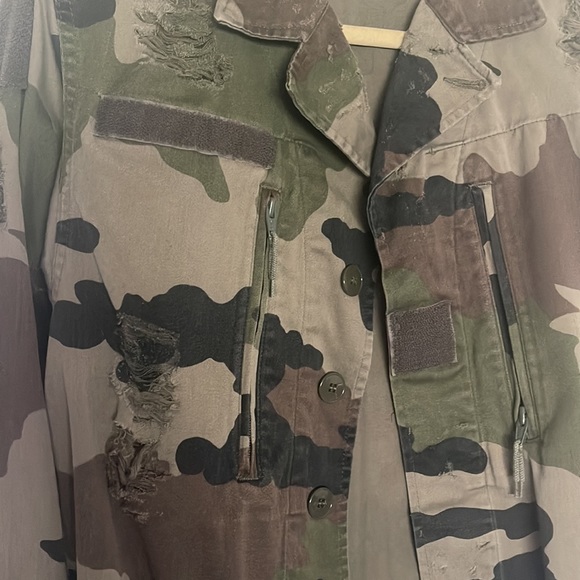 Camo distressed jacket - Picture 8 of 11